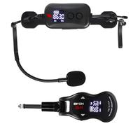 PROEL EIKON EKJH Sistema Microfono Wireless UHF Headset, con Trasmettitore e Ricevitore, Ricarica USB