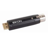 Proel EIKON EKUSBX1 Adattatore Intefaccia Audio USB a Cannon XLR 3P Femmina Nero