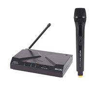 Proel EIKON WM101MV2 - Radio Microfono Palmare wireless a frequenza fissa per presentatori, animatori e karaoke, Nero. (WM101MV2)