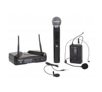 Proel EIKON WM300KIT radiomicrofono UHF wireless ricevitore + archetto o Palmare