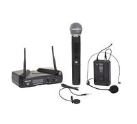 Proel EIKON WM300KIT radiomicrofono UHF wireless ricevitore + archetto o Palmare