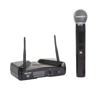 EIKON by PROEL Radiomicrofono UHF WM300M - Sistema wireless con ricevitore e palmare On/Off Nero