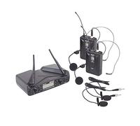 EIKON WM700DHA DUAL coppia microfoni wireless archetto x karaoke e canto