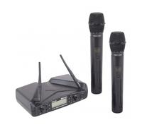 Proel EIKON WM700DMA DUAL coppia microfoni wireless palmare x karaoke canto live