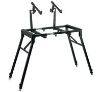 Proel Supporto per Tastiera EL260 – Professionale Doppio, Richiudibile e Regolabile