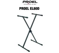 PROEL EL80 supporto per tastiera a un livello con regolazione easy lock NUOVO