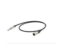 Proel ESO235LU3 esot Eric cavo audio (6,3 mm Jack Mono a XLR 3 poli maschio NEUTRIK-, 3 m, NP2 X HPC250 nc3mxx) nero