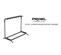 PROEL FC870N SUPPORTO STAND PIEGHEVOLE PER 7 CHITARRE REGGI CHITARRA standard