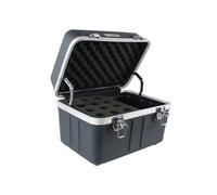Proel FOABSMIC12 Case x custodia trasporto x 12 microfoni + vano accessori, Nero