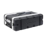 Proel FOABSR2US - Custodia a rack da 19 pollici a 2 unità con Profondità interna utile da 208 mm, Nero
