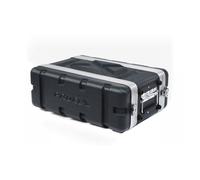 Proel FOABSR3US - Custodia a rack da 19 pollici a 3 unità con Profondità interna utile da 208 mm, Nero