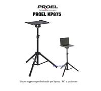 Proel KP875 Supporto per Laptop PC Proiettore ad altezza regolabile