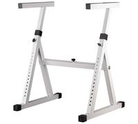 Proel KS350-WHT Supporto Z x mixer tastiera regolabile altezza larghezza, Bianco