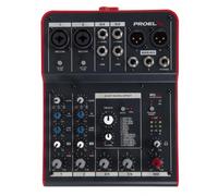 Proel MQ6FX Mixer ultra-compatto a 6 ingressi e 2 bus con FX per live e Karaoke