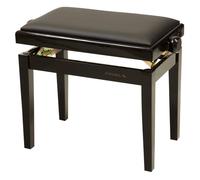 Proel PB90SBBBK Panca professionale regolabile in legno per piano, Nero lucido
