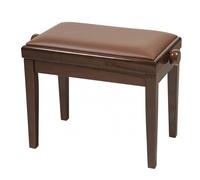 Proel PB90SBWBR Panca professionale regolabile in legno per piano, Noce Lucido