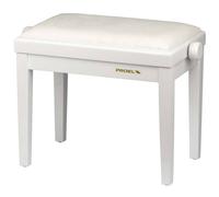 Proel PB90VBWWH Panca professionale regolabile in legno per piano, Bianco Lucido