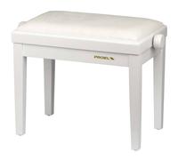 Proel PB90VBWWH Panca professionale regolabile in legno per piano, Bianco Lucido