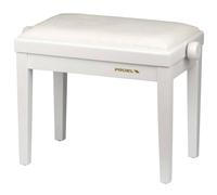 Proel PB90VBWWH Panca professionale regolabile in legno per piano, Bianco Lucido