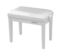 Proel PB90VBWWH Panca professionale regolabile in legno per piano, Bianco Lucido