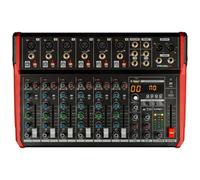 Proel PLAYMIX10 Mixer 10 ingr. Bluetooth, lettore MP3, Registrazione stereo USB