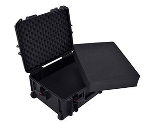 PROEL PPCASE13W - Valigetta professionale in polipropilene modificato, con maniglia a scomparsa, sistema di bloccaggio e ruote incassate per attrezzature di alta qualità