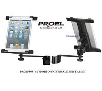 Proel PROIPS03 Supporto Stand Universale per TABLET aggancio asta microfonica