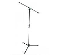 Proel RSM100BK Asta Pro a giraffa per microfono, con base tripoide, Nero Opaco