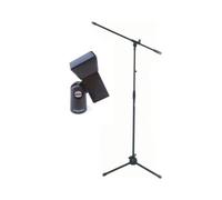 Proel RSM180+APM30 asta regolabile microfono snodo giraffa base tripode + pinza