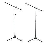 Proel RSM180 Coppia asta per microfono treppiede snodo a giraffa nylon x karaoke
