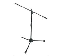 Proel RSM181 Asta nana a giraffa per microfono, base tripoide nylon, Nero opaco