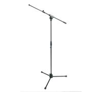 Proel RSM200BK Asta Pro a giraffa per microfono, con base tripoide, Nero Opaco