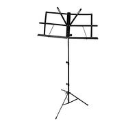 Proel RSM300 - Leggio Musicale leggero e pieghevole per Spartiti, facilmente richiudibile, con Borsa trasporto, Nero