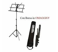 Proel RSM300 Leggio Musicale per Spartiti richiudibile con Borsa