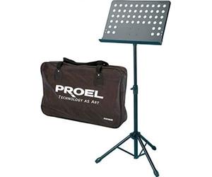 PROEL RSM360M Leggio professionale Pieghevole per Spartiti Orchestra + Custodia