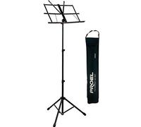 PROEL RSM600 LEGGIO PROFESSIONALE PIEGHEVOLE REGOLABILE IN ALTEZZA E CUSTODIA