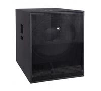 Proel S18A Subwoofer Attivo da 1200w picco e 18p. 2 canali In Out, Nero