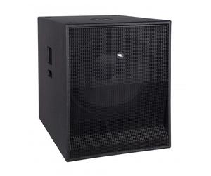 Proel S18A Subwoofer Attivo da 1200w picco e 18p. 2 canali In Out, Nero