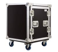 Proel SA12BLKM FlightCase custodia combo rack 19' a 10 u. regolabile in altezza