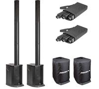 Proel SESSION1X 2x Sist. a Colonna 400W MP3 USB BLUETOOTH ST+2x COVERSESSION1SUB