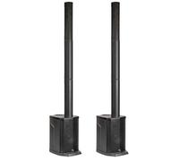 PROEL SESSION1X COPPIA SISTEMA A COLONNA PORTATILE ATTIVO MIXER E BLUETOOTOOTH