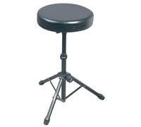 Proel Sgabello SGB85BK per batteria, chitarra e tastiera regolabile in altezza Nero Opaco
