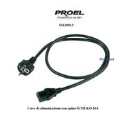 PROEL SM300LU5 CAVO DI ALIMENTAZIONE VDE SCHUKO 5 mt ALIMENTAZIONE PER CASSE