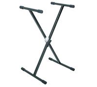 Proel SPL150 - Supporto stand per tastiera, keyboard, consolle, controller a singolo Livello, Grigio Antracite