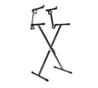 'supporto per tastiera di 2 sezioni con sistema di regolazione Snap Lock "