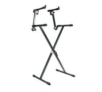 Proel SPL152 Supporto Pro x tastiera 2 livelli regol. SNAP LOCK grigio antracite
