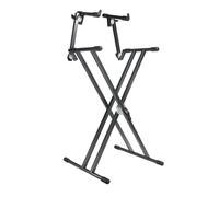 Proel SPL252 Supporto professionale per tastiera a due livelli con doppio telaio