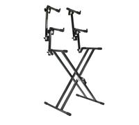Proel SPL253 Supporto professionale per tastiera a tre livelli con doppio telaio