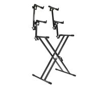 Proel SPL253 Supporto professionale per tastiera a tre livelli con doppio telaio