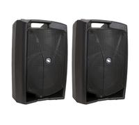 Proel V12PLUS Coppia Diffusore Attivo da 600W Picco, Nero